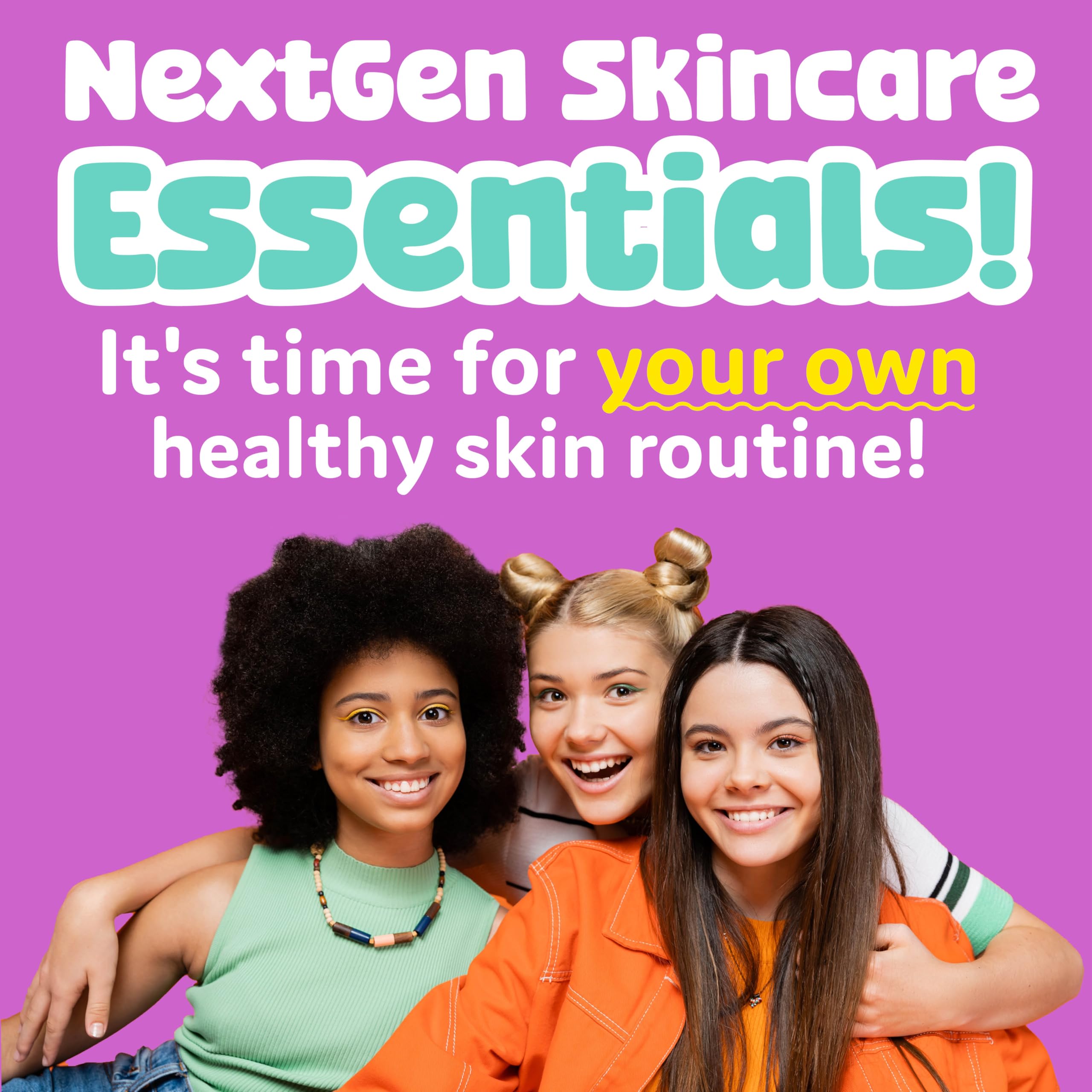 BeYoutiful Natural Hydrating Body Wash for Kids & Teens, Guava Passion Fruit Exfoliating Gel, Cruelty-Free Acne-Prone Sensitive Skin Care, 32 oz